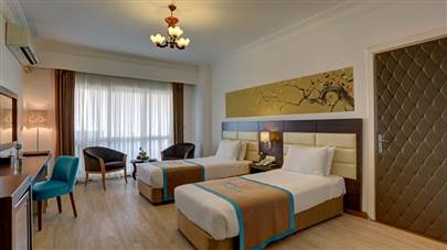 اتاق دو تخته تویین هتل شایگان کیش اتاق دو تخته تویین هتل شایگان کیش